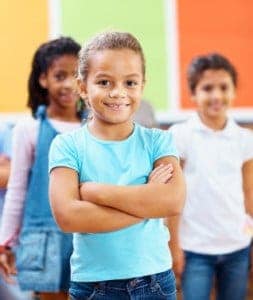 Girl with Strong Sense of Self Esteem